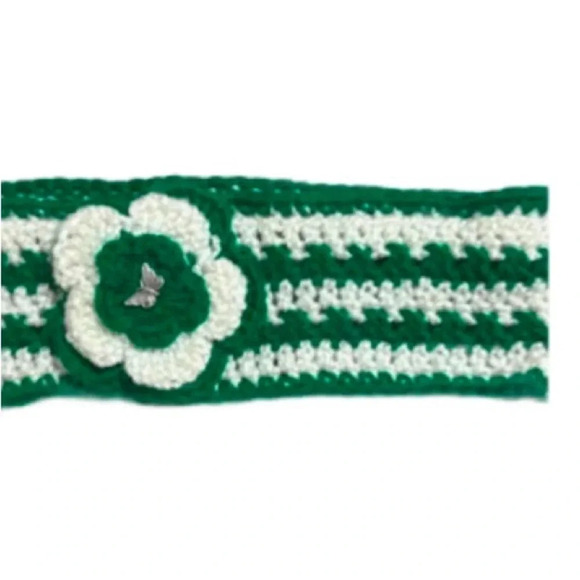 KNITTED HEAD BAND & NECK WARMER
-HAND MADE 
ADJUSTABLE SIZE - Picture 1 of 3